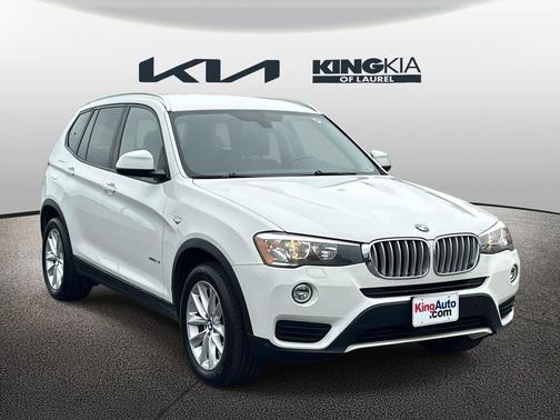 Alpine White 2017 BMW X3 xDrive28i