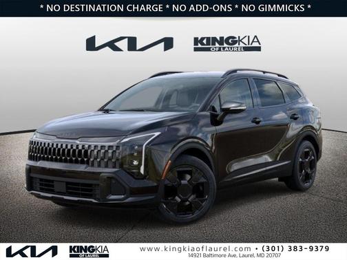 Ebony Black 2026 Kia Sportage X-Line
