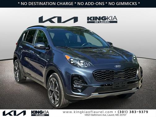 Pacific Blue 2022 Kia Sportage SX Turbo