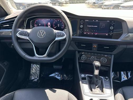 Opal White Pearl 2024 Volkswagen Jetta 1.5T SEL