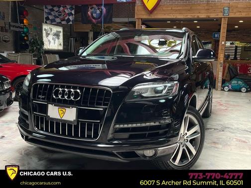 Black 2014 Audi Q7 3.0T Premium Plus