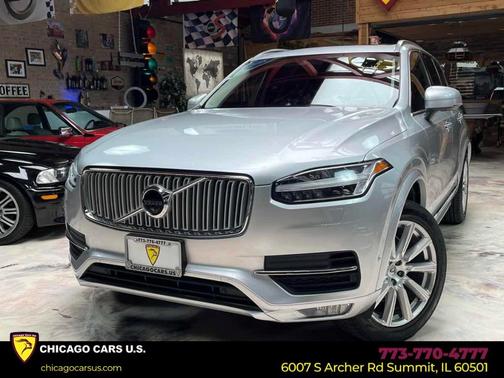 Bright Silver Metallic 2018 Volvo XC90 T6 Inscription