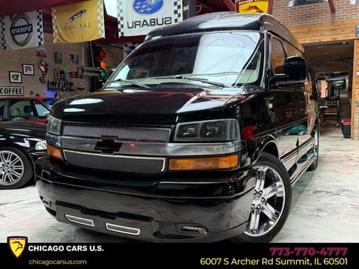 Black 2007 Chevrolet Express 1500 Upfitter Cargo