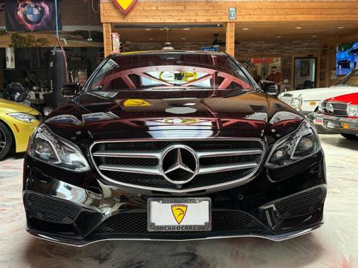 Black 2014 Mercedes-Benz E-Class E 350 4MATIC