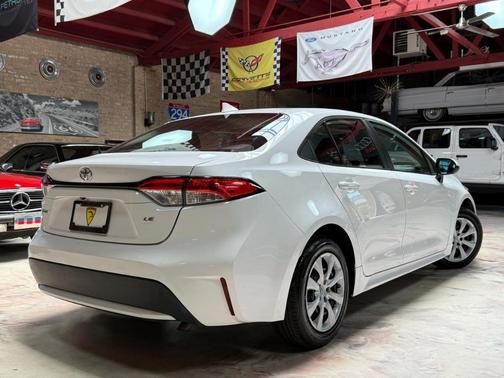 White 2022 Toyota Corolla LE