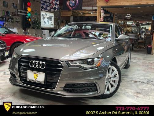 Gray 2014 Audi A6 3.0T Prestige quattro