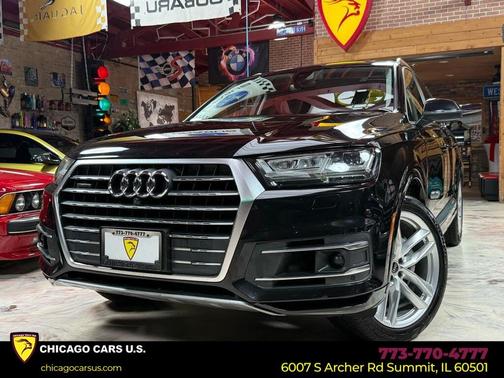 Orca Black Metallic 2018 Audi Q7 3.0T Prestige