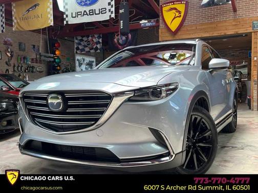Sonic Silver Metallic 2016 Mazda CX-9 Grand Touring