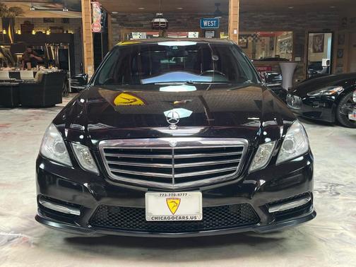 Black 2012 Mercedes-Benz E-Class E 350 4MATIC