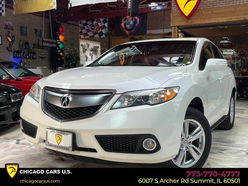 White Diamond Pearl 2014 Acura RDX Technology