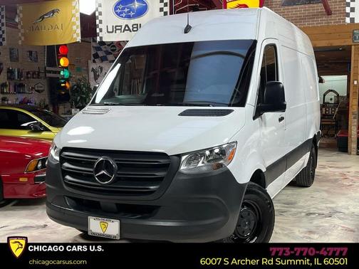 White 2025 Mercedes-Benz Sprinter 2500 High Roof