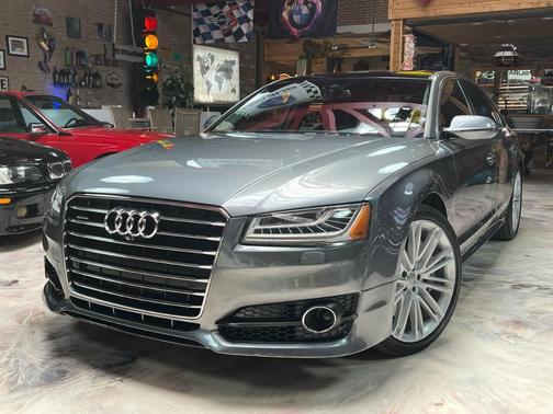 Monsoon Gray Metallic 2016 Audi A8 L 4.0T