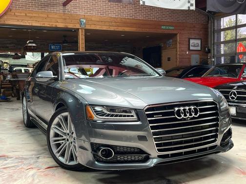 Monsoon Gray Metallic 2016 Audi A8 L 4.0T