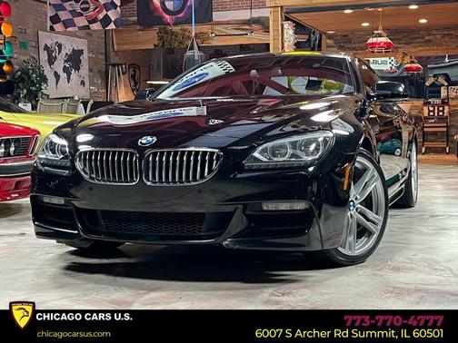 Black 2014 BMW 650 Gran Coupe i