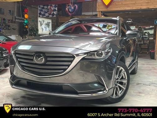 Machine Gray Metallic 2017 Mazda CX-9 Signature