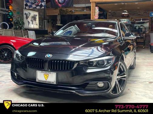 Black Sapphire Metallic 2018 BMW 440 Gran Coupe i xDrive