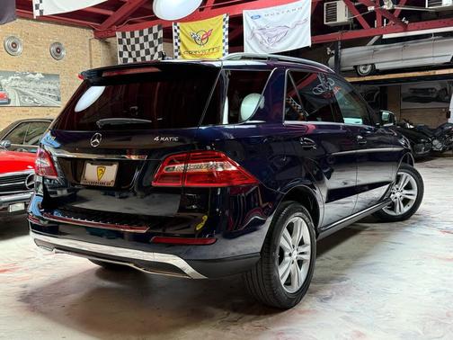 Lunar Blue Metallic 2014 Mercedes-Benz M-Class ML 350 4MATIC