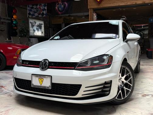 White 2015 Volkswagen Golf GTI DSG S