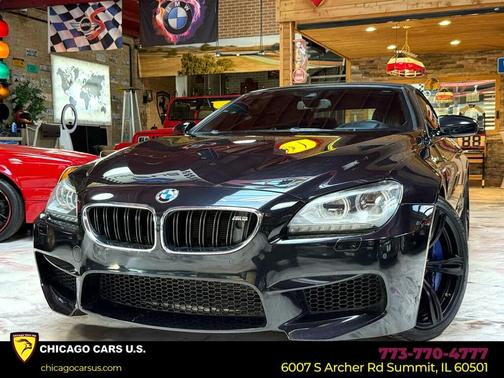 Black 2015 BMW M6 Base