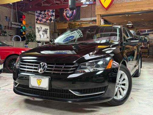 Black 2014 Volkswagen Passat 2.5L S