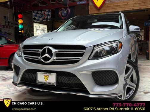 Silver 2016 Mercedes-Benz GLE-Class GLE 400 4MATIC