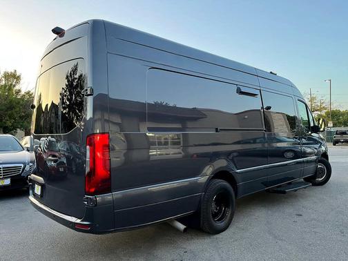 Gray 2020 Mercedes-Benz Sprinter 4500 High Roof