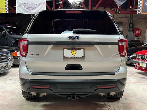 Silver 2018 Ford Utility Police Interceptor Base