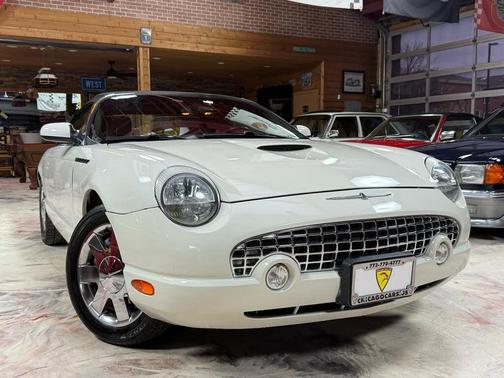 Whisper White 2002 Ford Thunderbird Premium