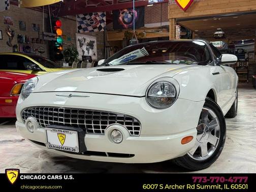 Whisper White 2002 Ford Thunderbird Premium