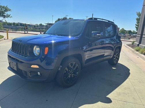 Blue 2018 Jeep Renegade Altitude