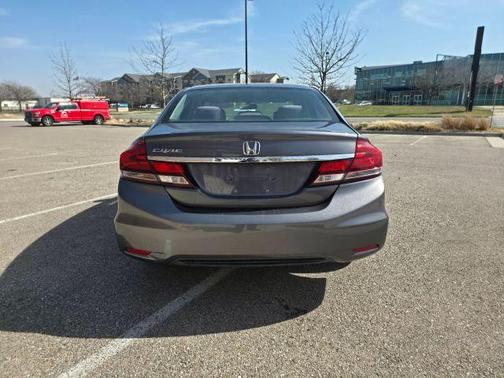 Gray 2015 Honda Civic LX