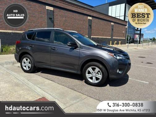 Gray 2014 Toyota RAV4 XLE