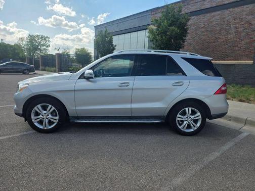 Silver 2014 Mercedes-Benz M-Class ML 350 4MATIC