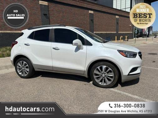 White 2018 Buick Encore Preferred