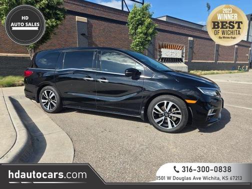 Black 2019 Honda Odyssey Elite