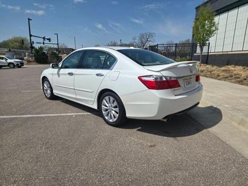 White 2015 Honda Accord Touring