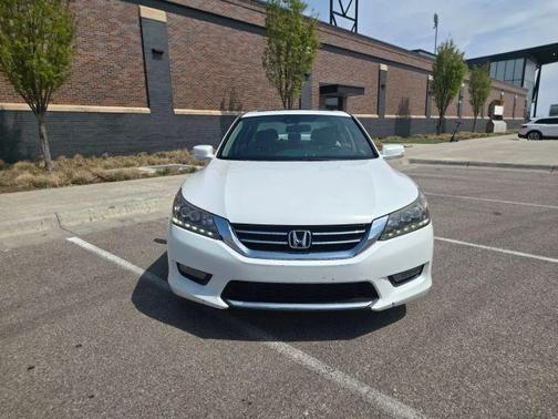 White 2015 Honda Accord Touring
