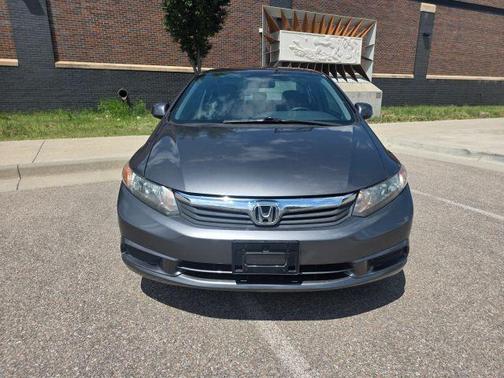 Gray 2012 Honda Civic EX-L