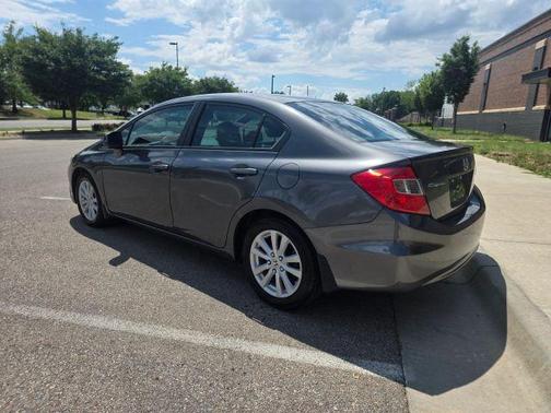 Gray 2012 Honda Civic EX-L