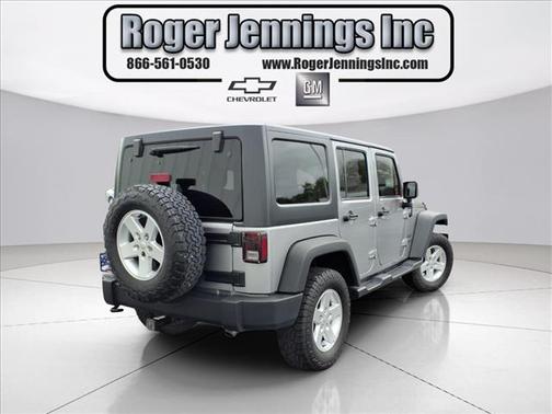 Billet Silver Clearcoat Metallic 2017 Jeep Wrangler Unlimited Sport