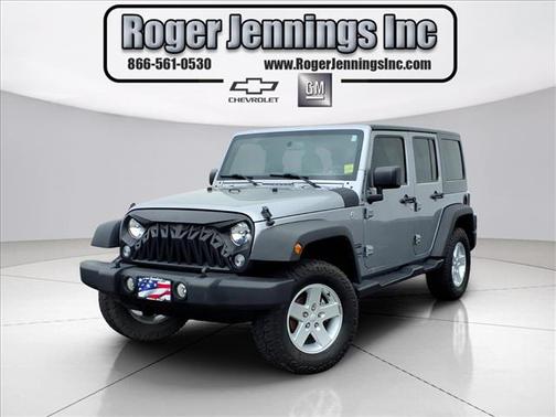 Billet Silver Clearcoat Metallic 2017 Jeep Wrangler Unlimited Sport