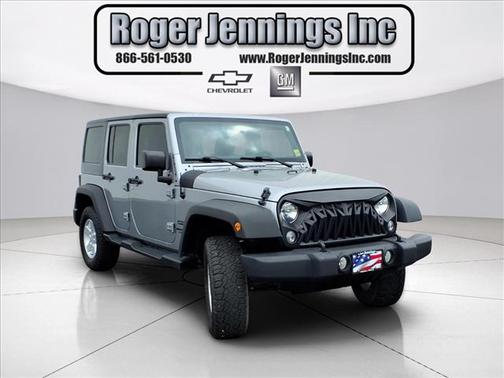 Billet Silver Clearcoat Metallic 2017 Jeep Wrangler Unlimited Sport