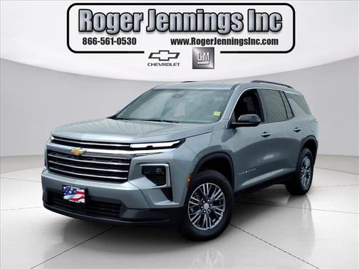 Sterling Gray Metallic 2025 Chevrolet Traverse LT