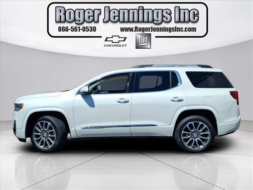 White Frost Tricoat 2021 GMC Acadia Denali