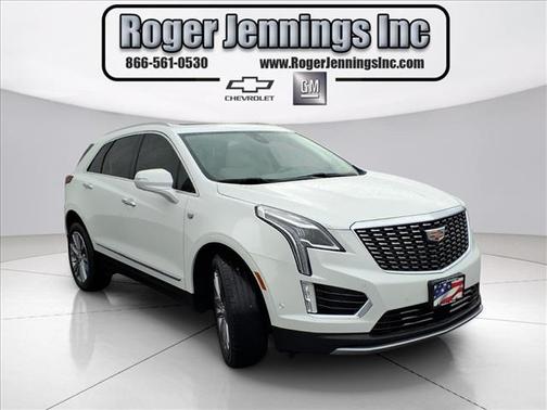 Crystal White Tri-Coat 2024 Cadillac XT5 Premium Luxury