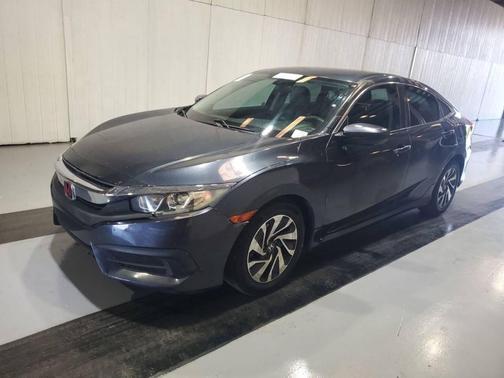 Gray 2016 Honda Civic LX