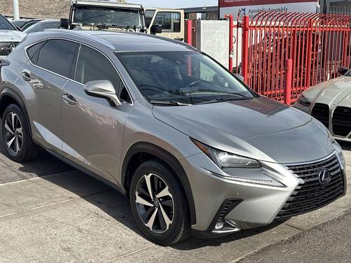 Gray 2021 Lexus NX 300h Base