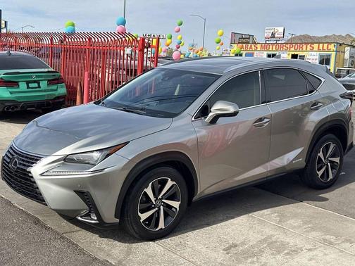 Gray 2021 Lexus NX 300h Base