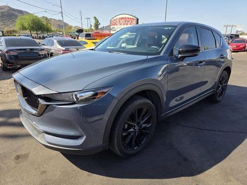 Blue 2021 Mazda CX-5 Carbon Edition