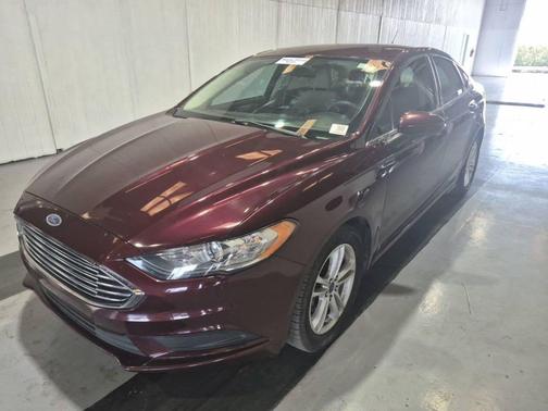 Burgundy 2018 Ford Fusion SE